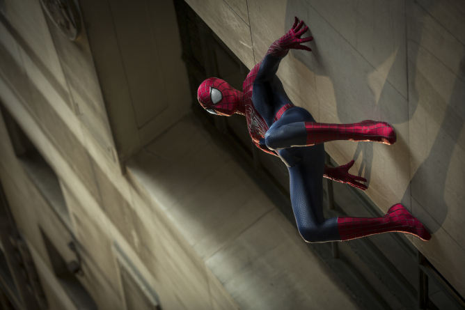 Picture from Spider-Man Spins a Big Web on Opening Day