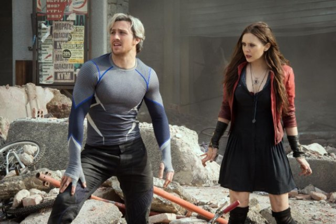 Picture from New Featurette Intros Sibling Duo in Avengers: Age of Ultron