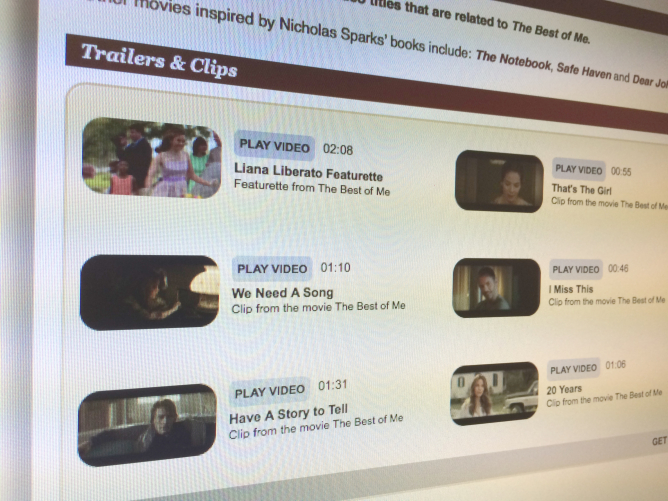 Picture from Explore Our New Clips and Featurettes